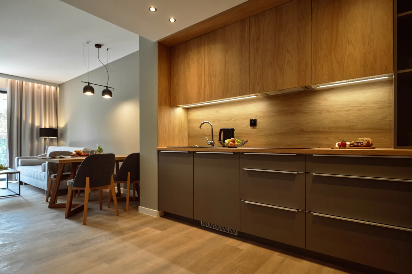 Apartament pokazowy, część dzienna
